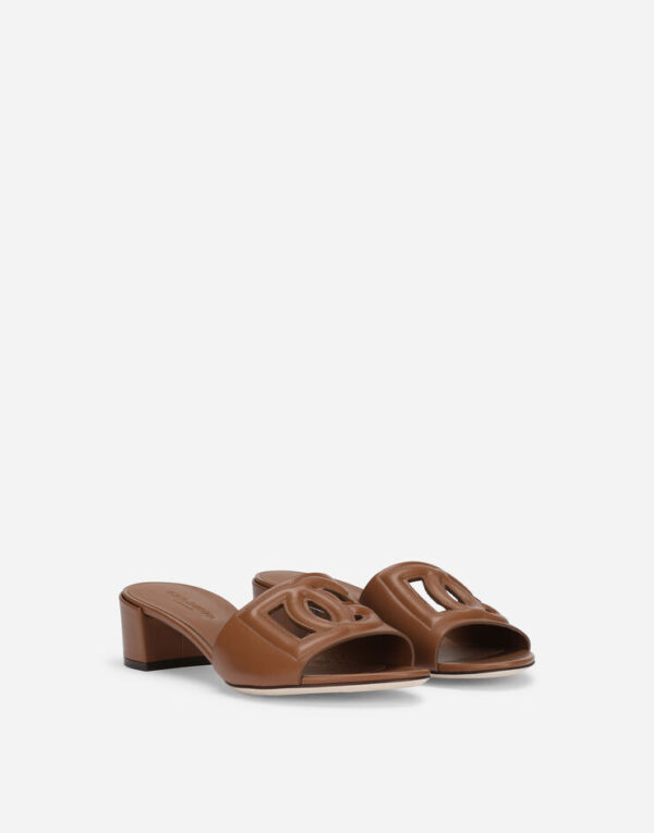 Calfskin mules with DG Millennials logo - Image 18