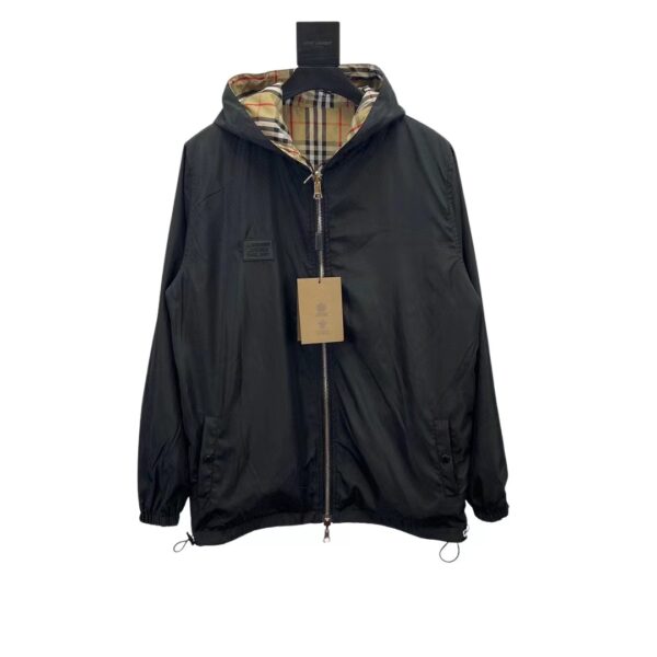 Men's Check Reversible Jacket - Image 7
