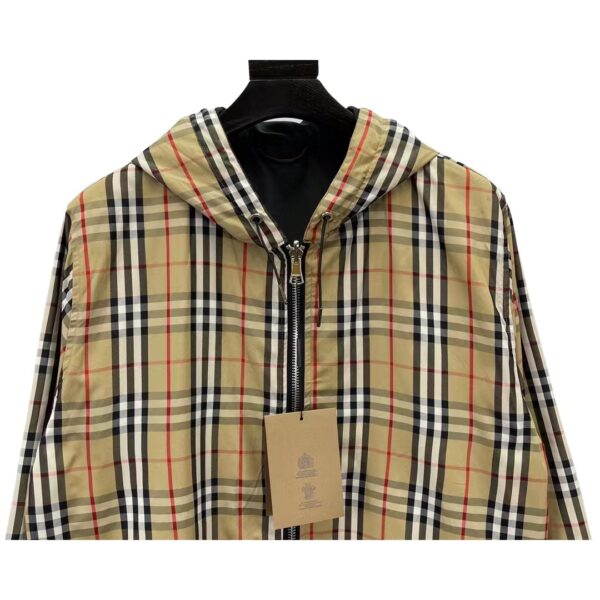 Men's Check Reversible Jacket - Image 8