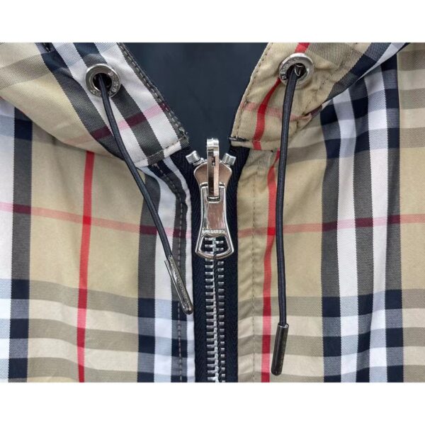 Men's Check Reversible Jacket - Image 9
