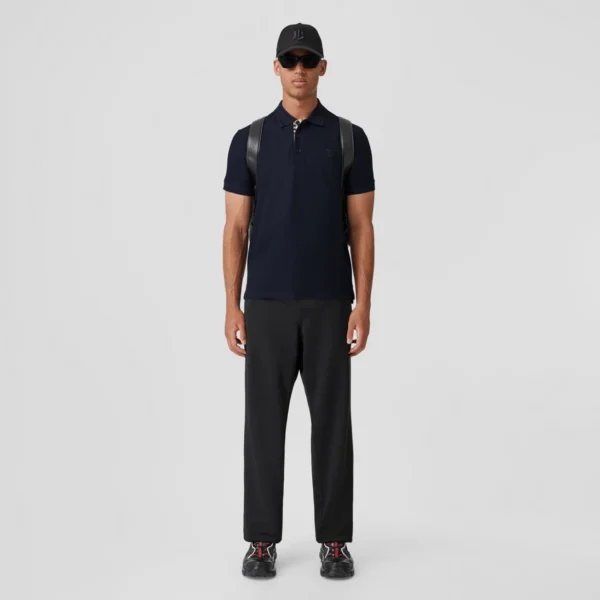 Men's Monogram Motif Cotton Piqué Polo Shirt - Image 20