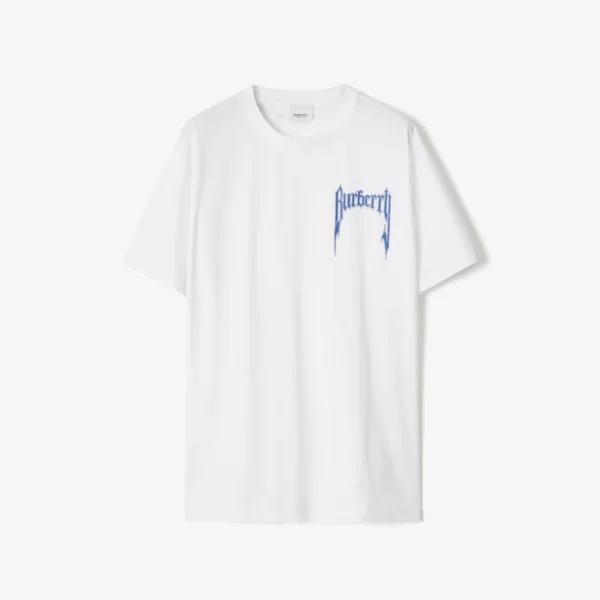 Logo Print Cotton Oversized T-shirt - Image 5