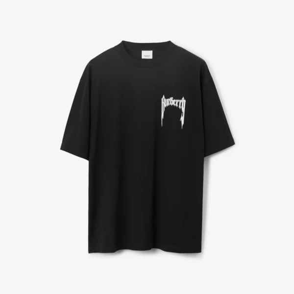 Men's Logo Print Cotton T-shirt - Image 4