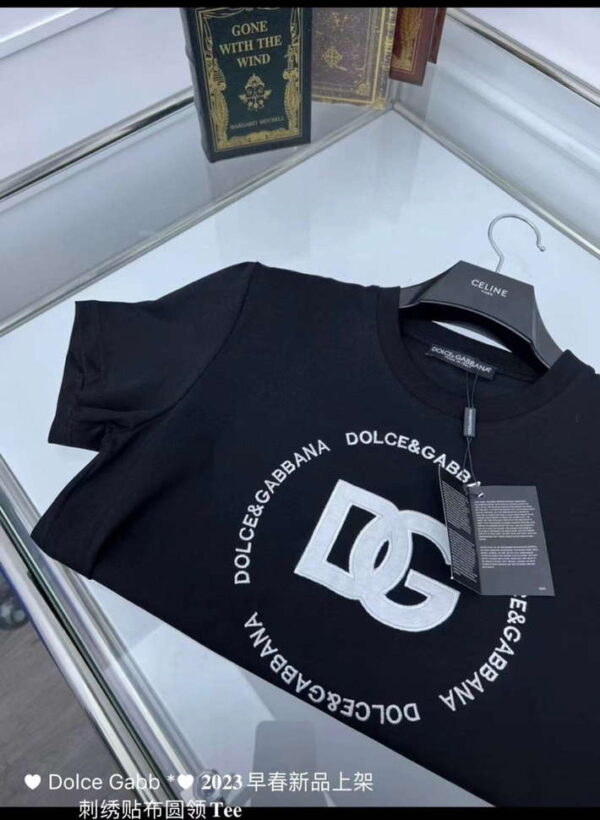 D&G Interlock T-shirt with DG logo - Image 12