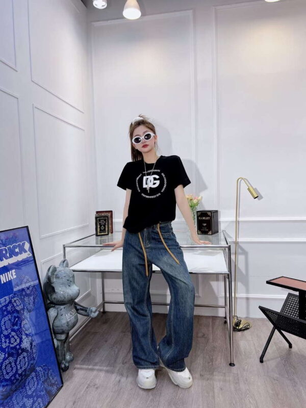 D&G Interlock T-shirt with DG logo - Image 18