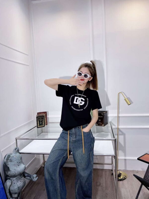 D&G Interlock T-shirt with DG logo - Image 15