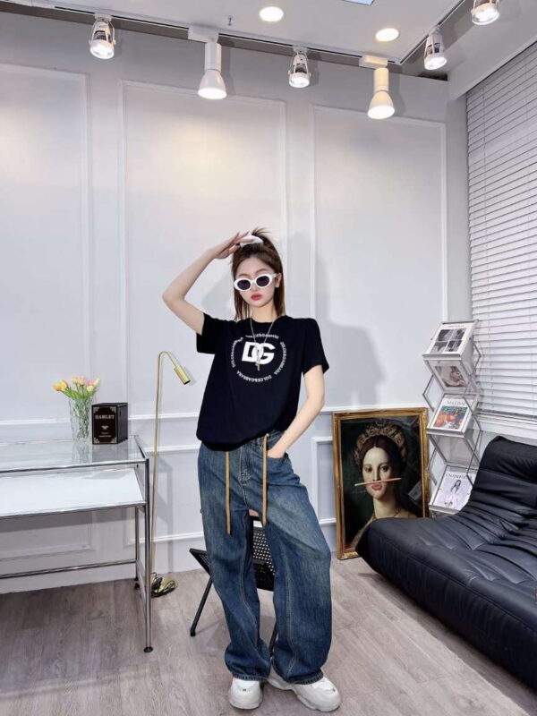 D&G Interlock T-shirt with DG logo - Image 14
