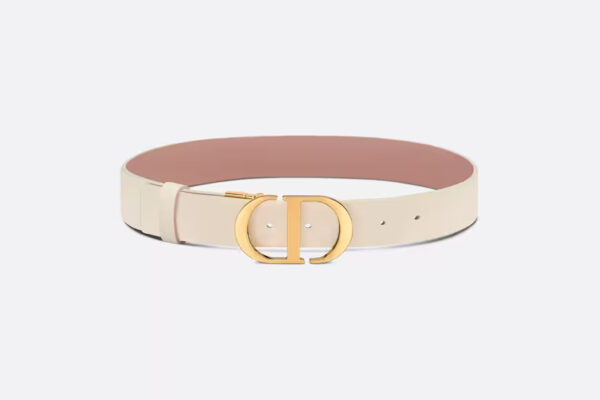 DIOR 30 MONTAIGNE REVERSIBLE BELT