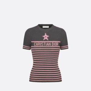 DIORIVIERA CAPRI SHORT-SLEEVED SWEATER