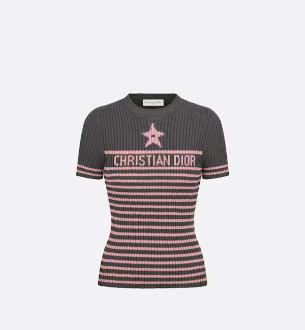 DIORIVIERA CAPRI SHORT-SLEEVED SWEATER