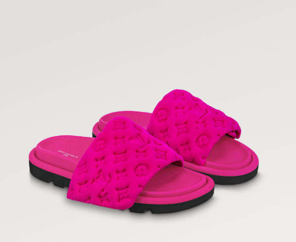 LV Pool Pillow Flat Comfort Mule - Image 7