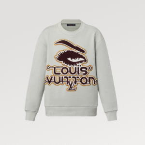 LV Embroidered Cotton Sweatshirt
