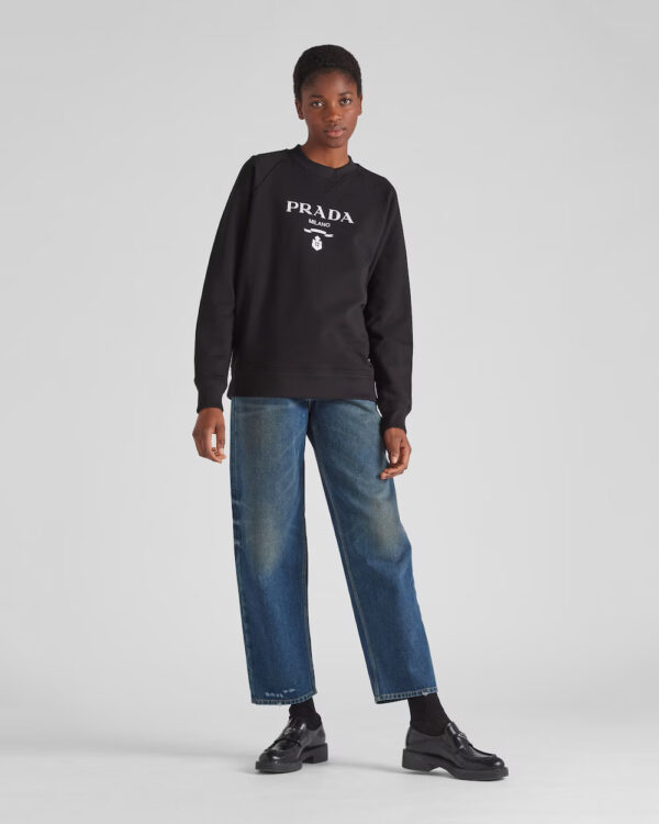 Prada Embroidered sweatshirt - Image 2