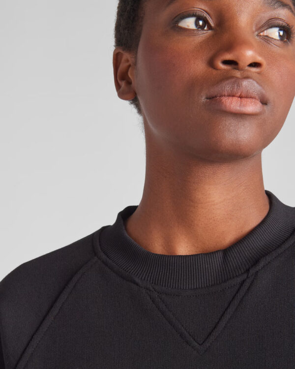 Prada Embroidered sweatshirt - Image 4