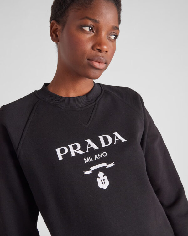 Prada Embroidered sweatshirt - Image 5
