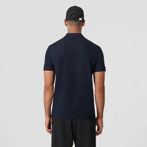 Men's Monogram Motif Cotton Piqué Polo Shirt - Image 19