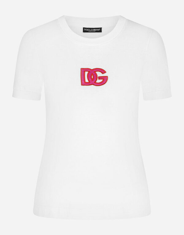 Jersey T-shirt with DG patch