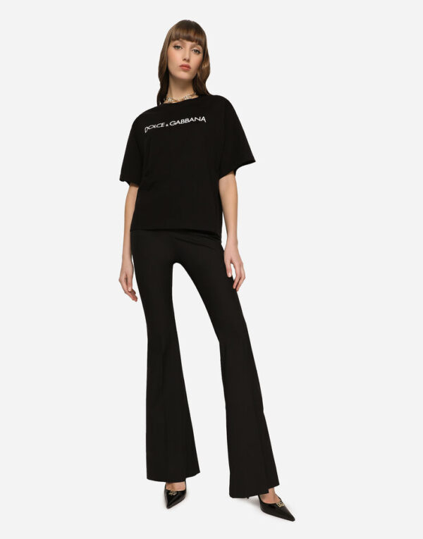 Jersey T-shirt with “Dolce & Gabbana” print - Image 3