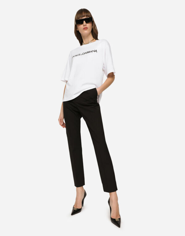 Jersey T-shirt with “Dolce & Gabbana” print - Image 6