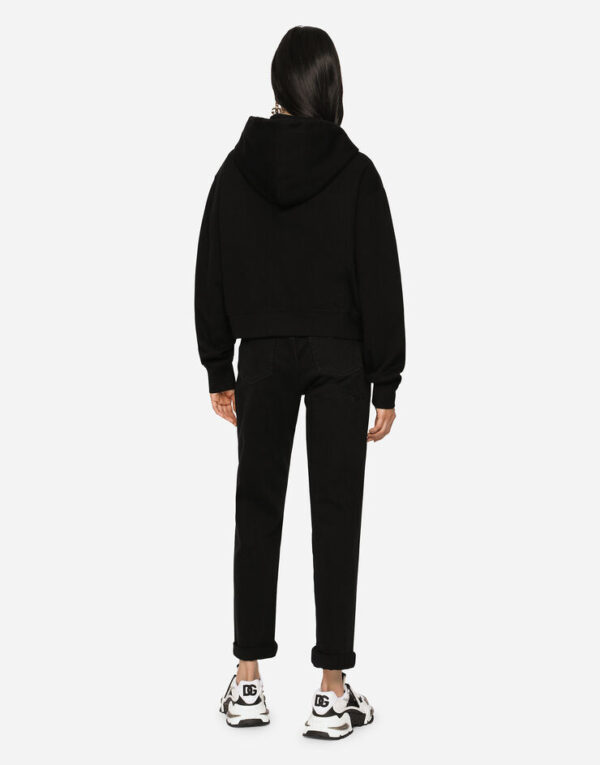 D&G Jersey hoodie with DG print - Image 3
