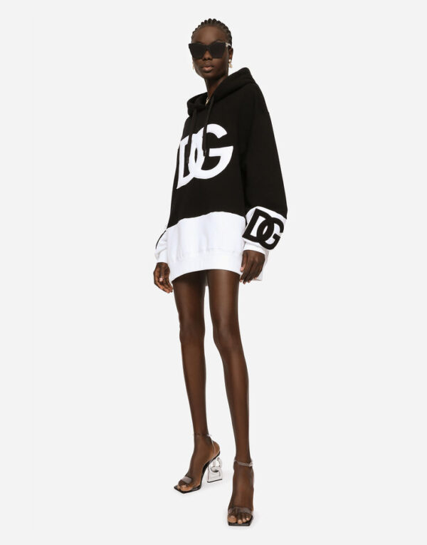 D&G Hoodie with DG logo patch - Image 2