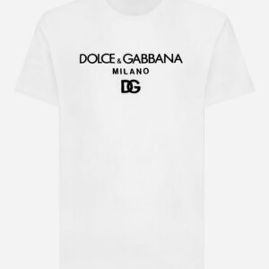 Men's Cotton T-shirt with DG embroidery