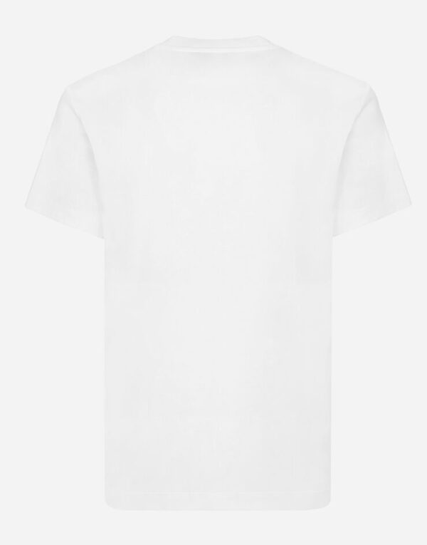 Men's Cotton T-shirt with DG embroidery - Image 2