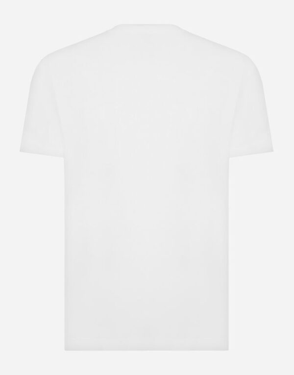 Men's Round-neck T-shirt with Dolce&Gabbana print - Image 6