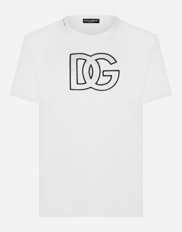 Men's Cotton T-shirt with DG patch