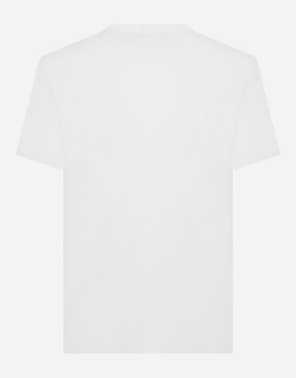 Men's Cotton T-shirt with DG patch - Image 2