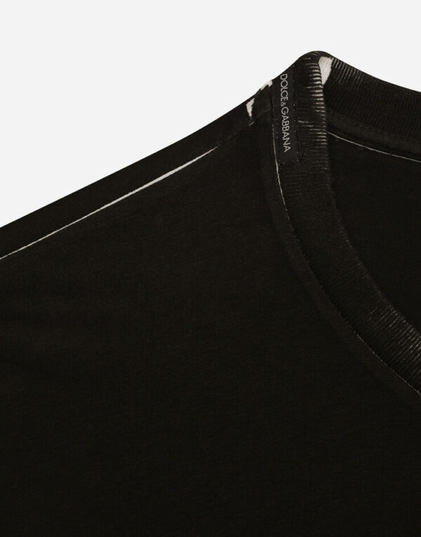 Men's DG logo print cotton T-shirt - Image 3