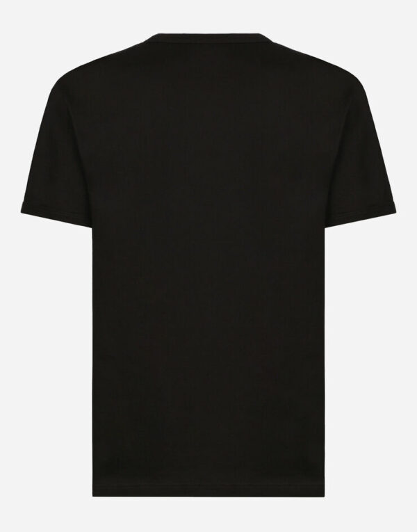 Men's Cotton T-shirt with branded tag - Image 7