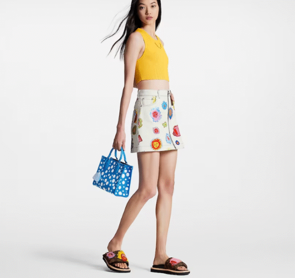 LV x YK Pool Pillow Flat Comfort Mule - Image 2