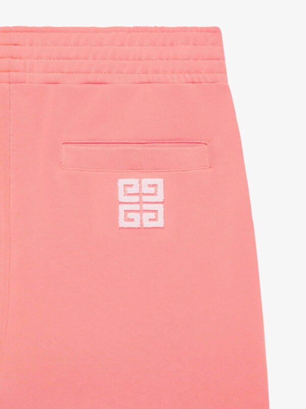 GIVENCHY slim fit jogger pants in tufted felpa - Image 7