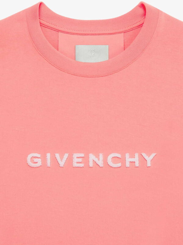 GIVENCHY t-shirt in tufted cotton - Image 3