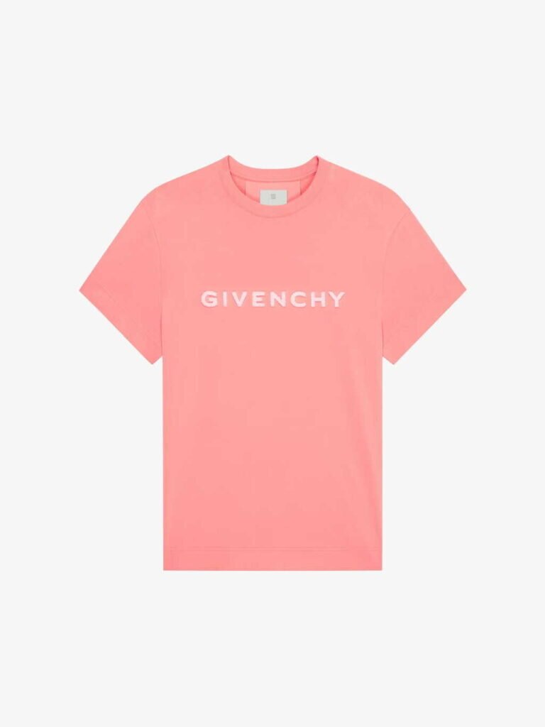 GIVENCHY t-shirt in tufted cotton