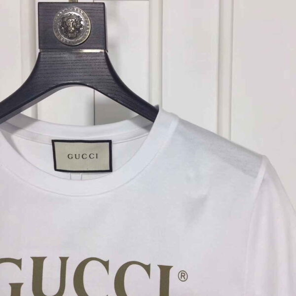 Gucci Sequined Mystic Cat Cotton T-Shirt - Image 7