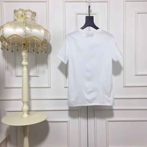 Gucci Sequined Mystic Cat Cotton T-Shirt - Image 2