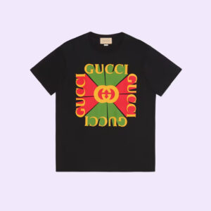 Gucci vintage logo print cotton T-shirt