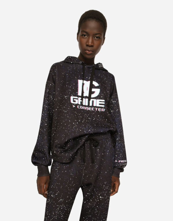D&G Jersey hoodie with DG Game print - Image 3