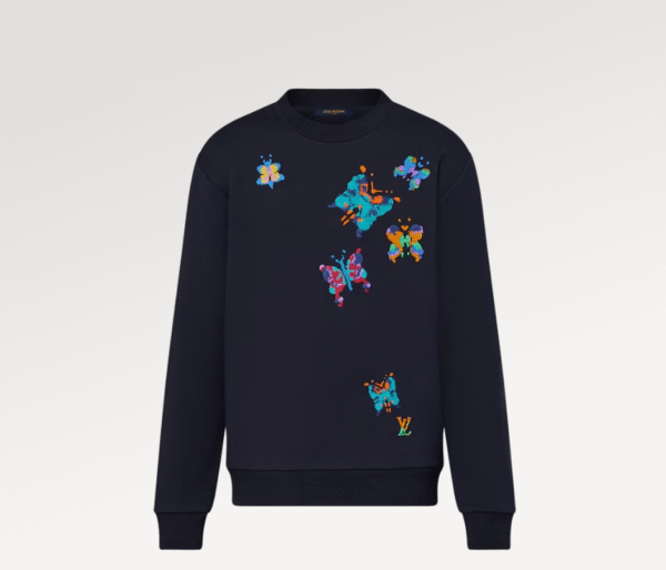 LV Butterflies Crewneck Sweatshirt