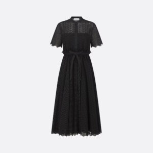 DIOR MID-LENGTH OPEN-FRONT DRESS