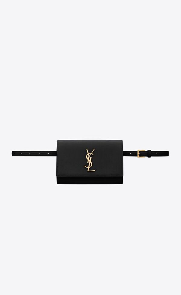 KATE BELT BAG IN GRAIN DE POUDRE-EMBOSSED LEATHER