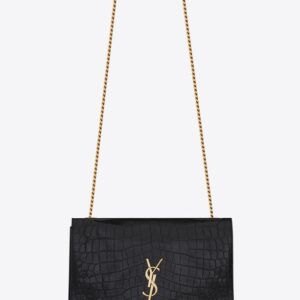 REVERSIBLE KATE IN CROCODILE-EMBOSSED LEATHER