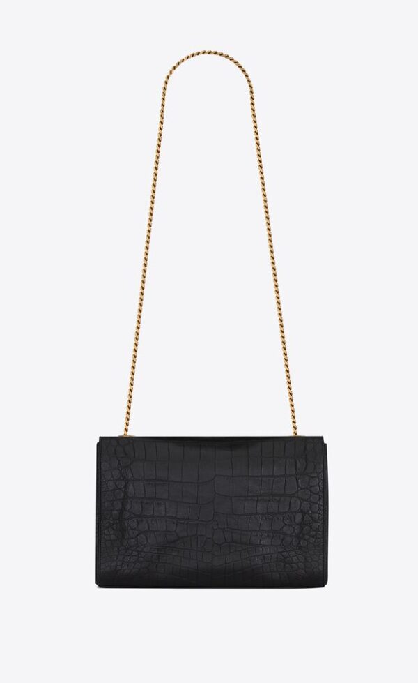 REVERSIBLE KATE IN CROCODILE-EMBOSSED LEATHER - Image 2