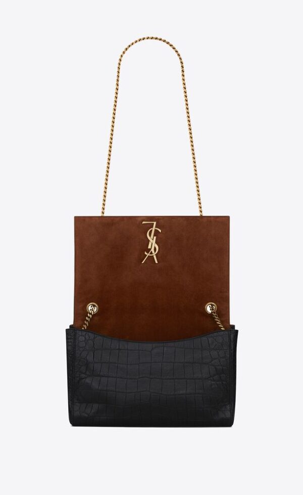 REVERSIBLE KATE IN CROCODILE-EMBOSSED LEATHER - Image 4