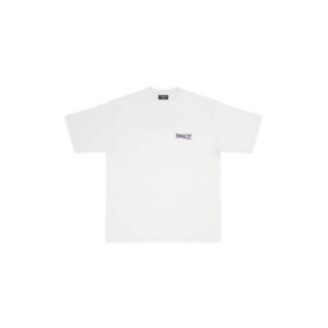 MEN'S POLITICAL CAMPAIGN T-SHIRT LARGE FIT IN WHITE
