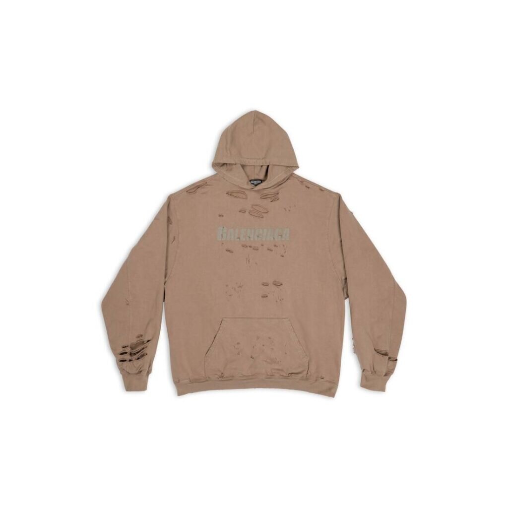 MEN'S CAPS DESTROYED HOODIE