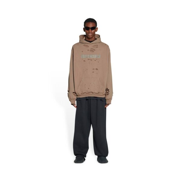 MEN'S CAPS DESTROYED HOODIE - Image 3