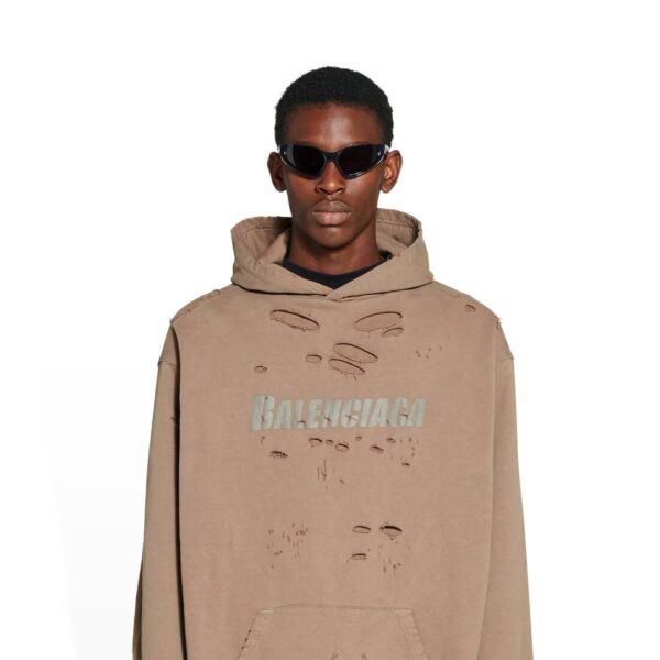 MEN'S CAPS DESTROYED HOODIE - Image 6